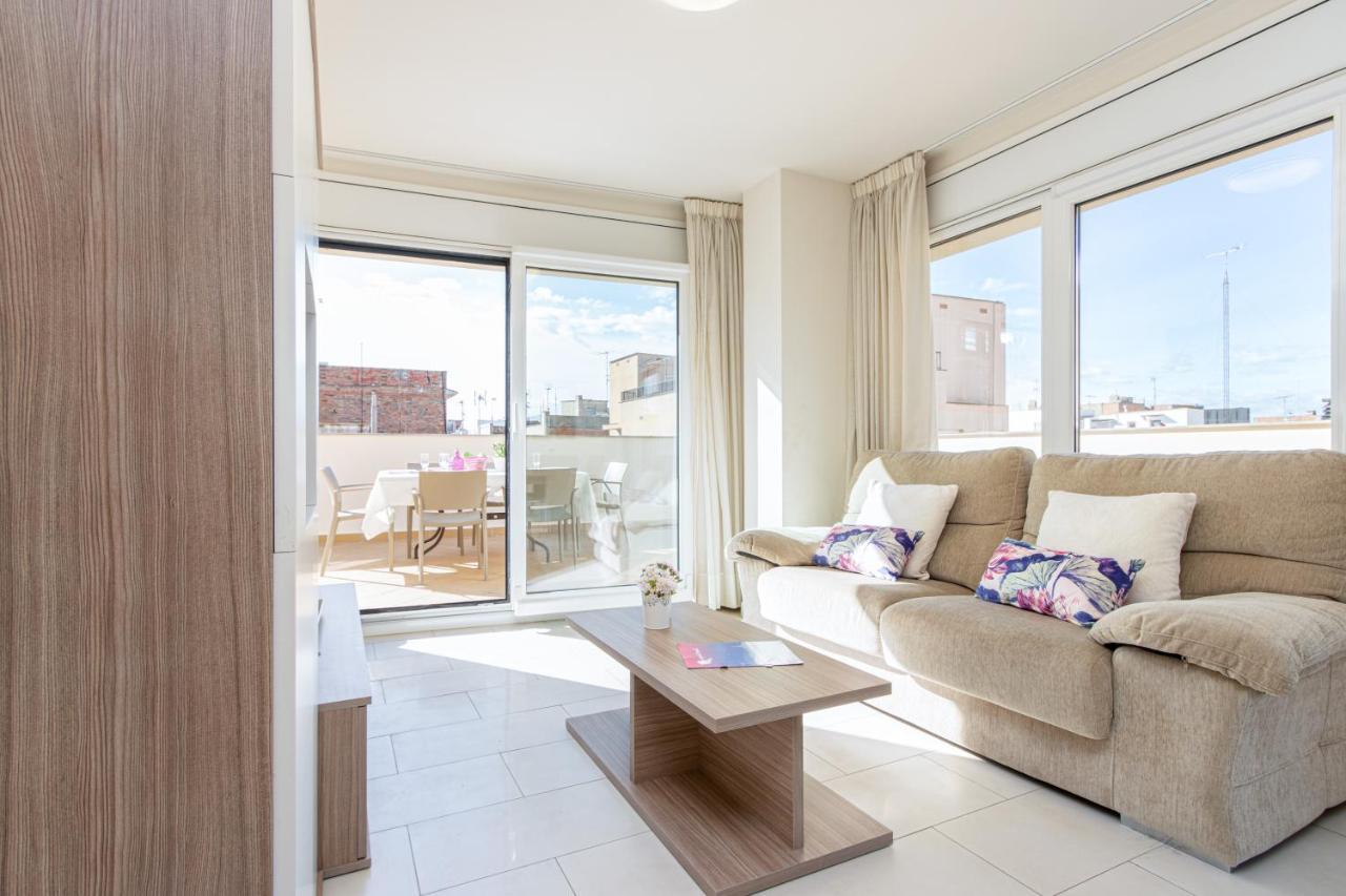 Apart-Rent Apartamento Francesc Macià Ático Rosas Exterior foto